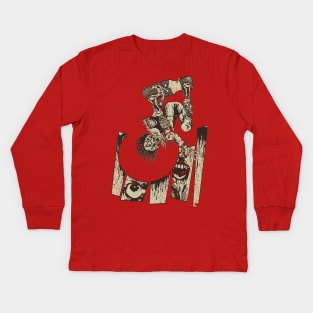 Skate to Death 1986 Kids Long Sleeve T-Shirt